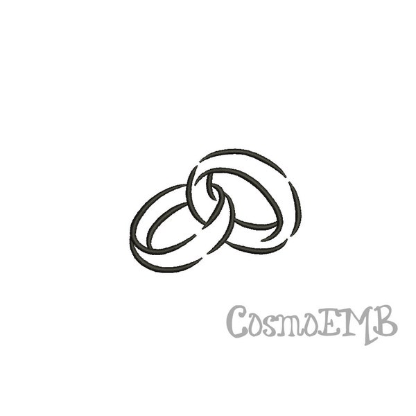 7 Size Ring Embroidery design Machine Embroidery - Digital INSTANT DOWNLOAD