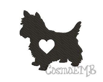 7 Größe West Highland Terrier Stickerei Design Maschine Stickerei - digitale INSTANT DOWNLOAD