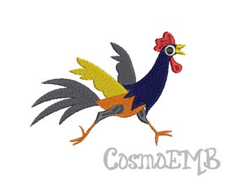 7 Size Chicken Embroidery design Machine Embroidery - Digital INSTANT DOWNLOAD