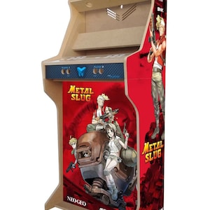 Bartop kit + stand TALENTEC of 24&quot; in MDF wood 16mm , for 28 mm buttons. Configurable: Acrylic & vinyls. Arcade machine cabinet.