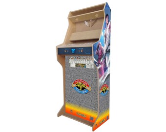 19" TALENTEC bartop + pedestal kit in DM wood - 16mm for 30mm buttons. Options: Acrylic and vinyl