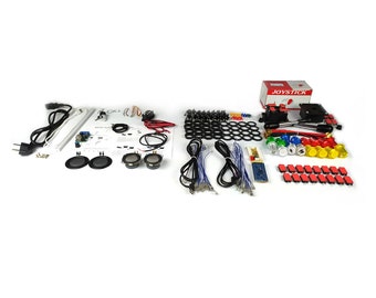 DIY kit of components for your arcade with 24-30mm illuminated buttons. Includes sound kit and accessories - TALENTEC