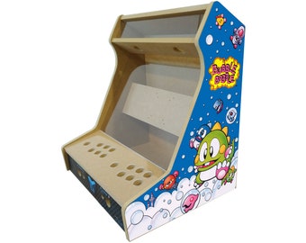 TALENTEC 19" bartop kit in 16mm DM wood for 30mm buttons. Options: Methacrylate and vinyl