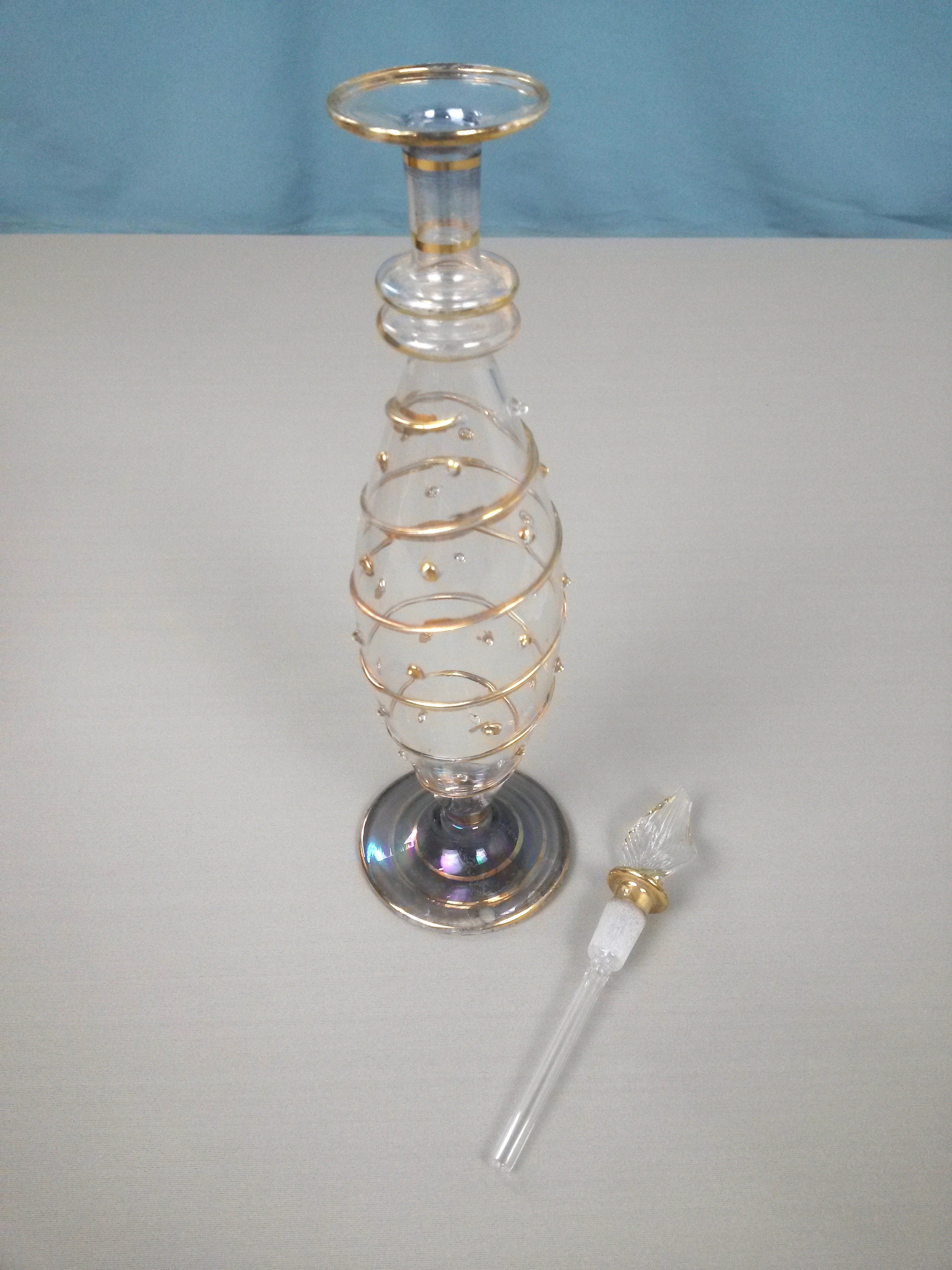 Stick Perfume Bottle Decorative Glass Bottle Glass Incense Etsy