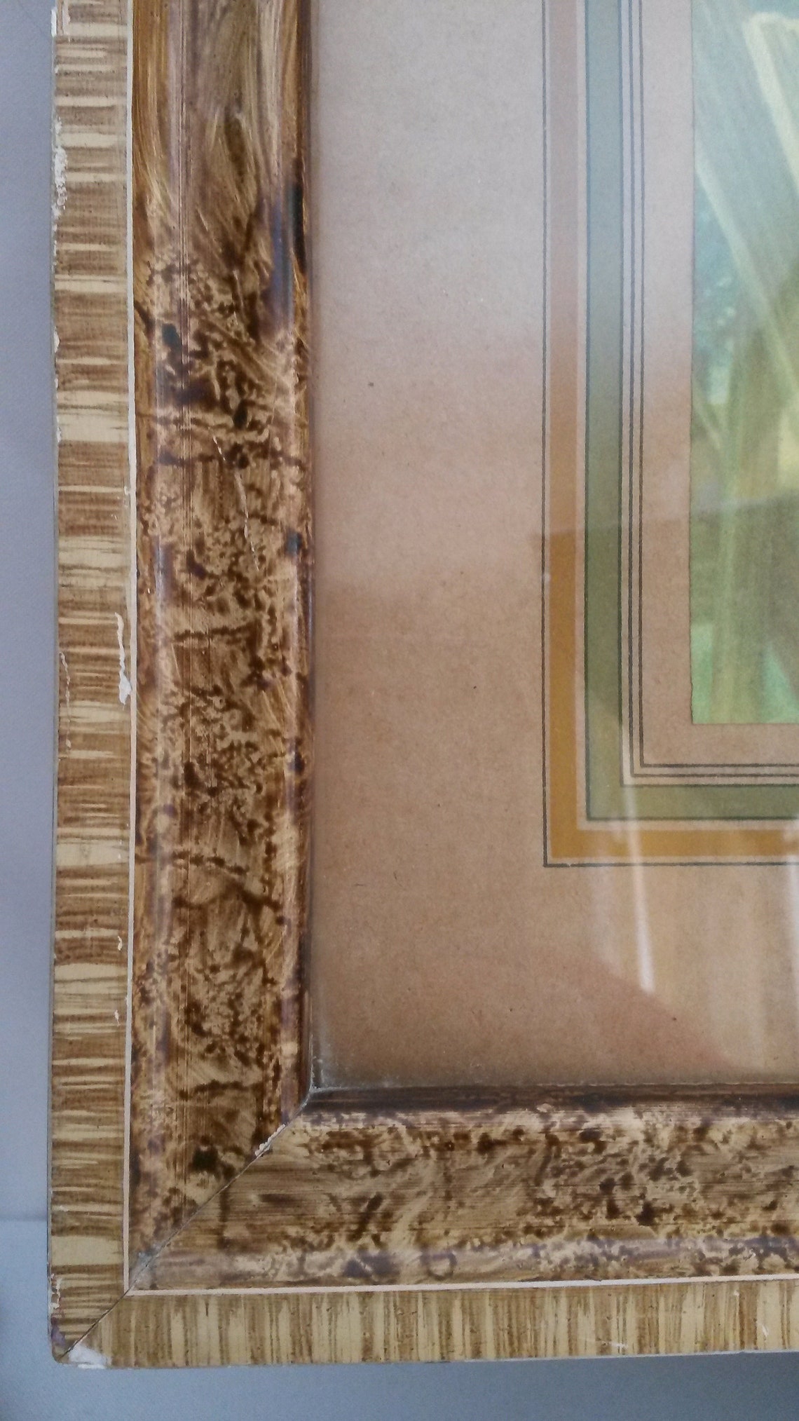 Religious Print Framed Landscape Religious Wall Picture Etsy