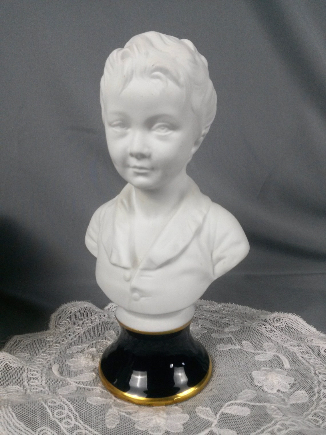 2 Period Porcelain Busts Period Limoges Statues French - Etsy