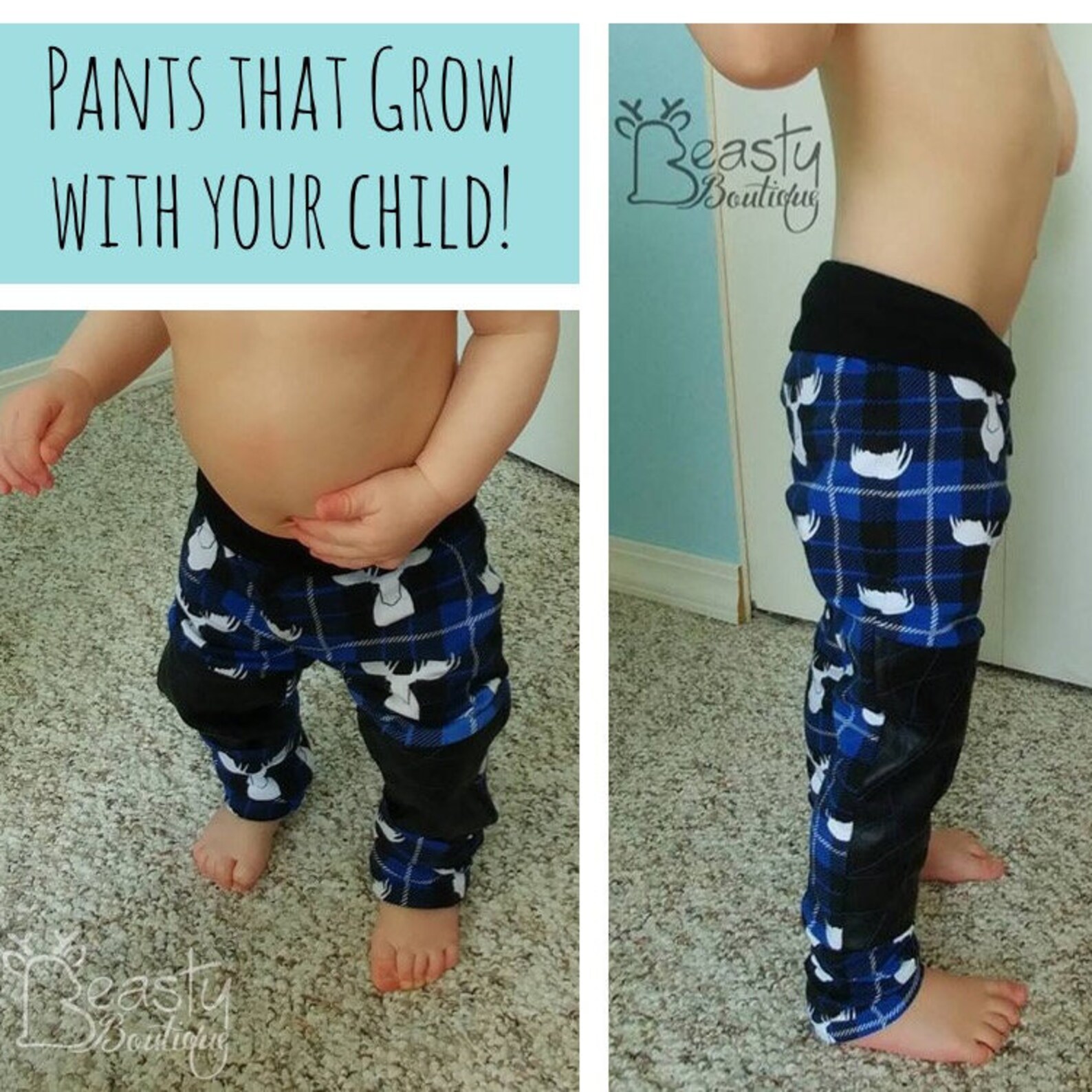 Apple Tree Grow Along Pants Grow With Me Sewing Pattern for Etsy Australia