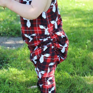 Apple Tree On The Grow Romper PDF Sewing Pattern Grow With Me Romper Grow-With-Me Playsuit Baby and Kids Clothing ebook tutorial image 4