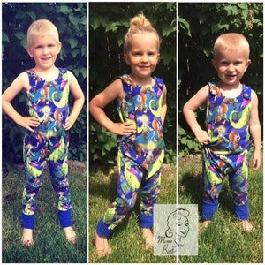 Apple Tree On The Grow Romper PDF Sewing Pattern Grow With Me Romper Grow-With-Me Playsuit Baby and Kids Clothing ebook tutorial image 8