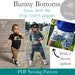 Apple Tree Bunny Bottoms Grow With Me Drop Crotch Joggers Pants and Shorts ** PDF Sewing Pattern ** Grow Pants Pattern by Apple Tree Sewing 