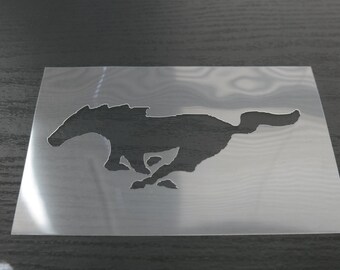 Mustang Stencil | Etsy