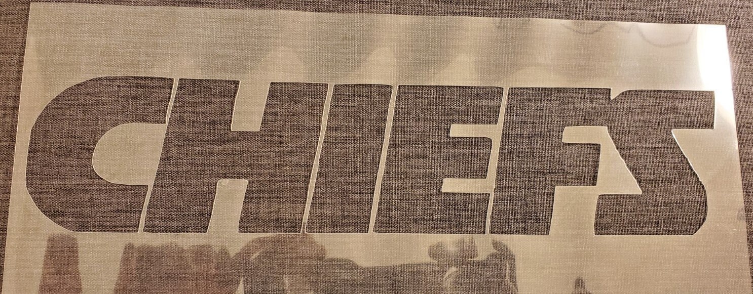 High Quality Kansas City Chiefs Stencil | Etsy