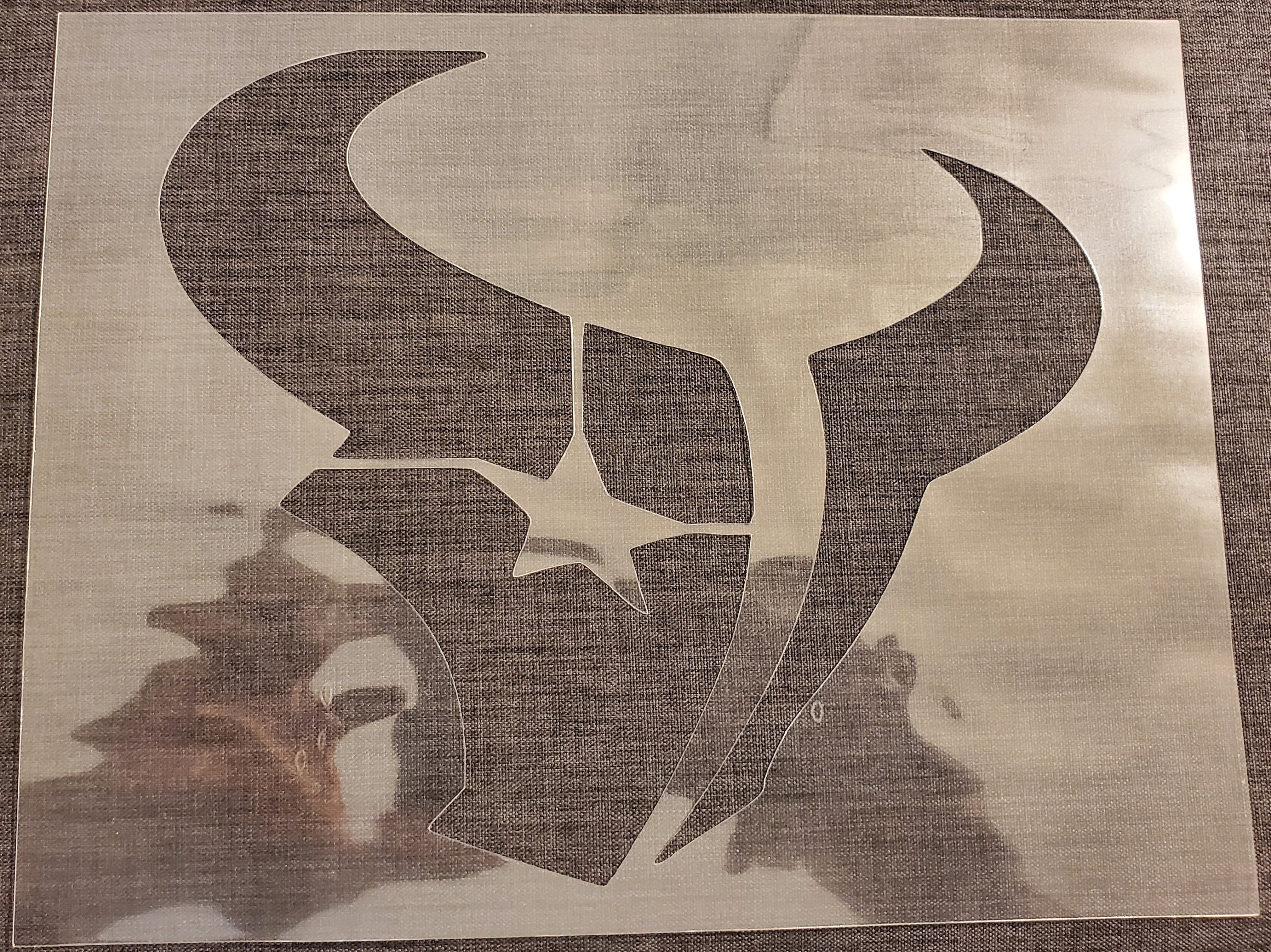 High Quality Houston Texans Stencil Etsy