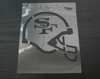 49ers Stencil | Etsy