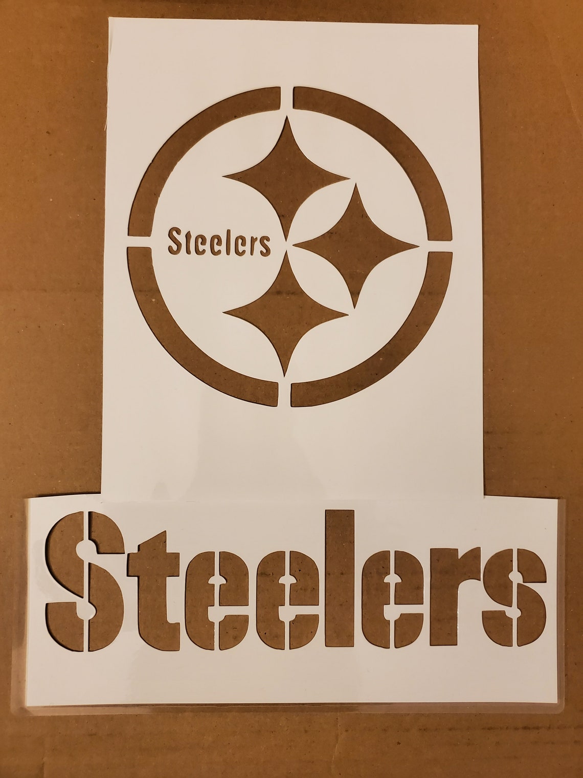 High Quality Pittsburgh Steelers Stencil Etsy