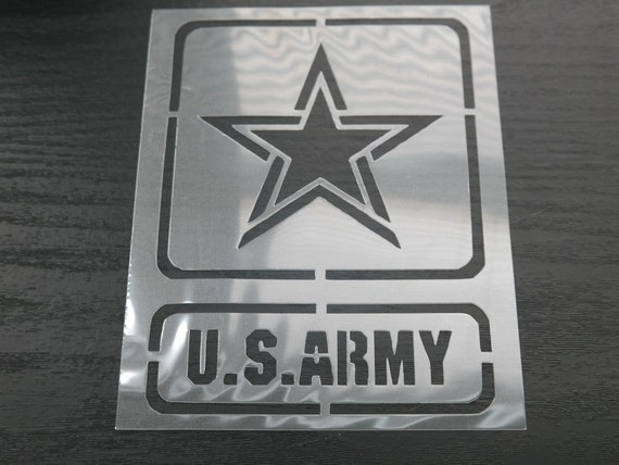 Disposable High Quality US Army Stencil | Etsy