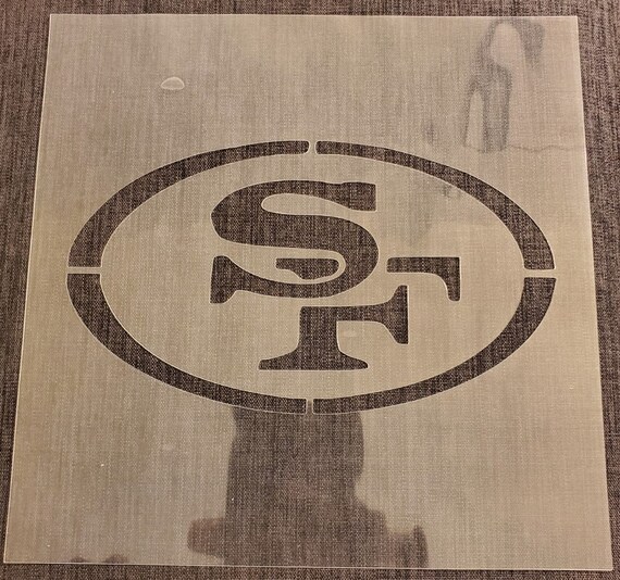High Quality San Francisco 49ers Stencil - Etsy