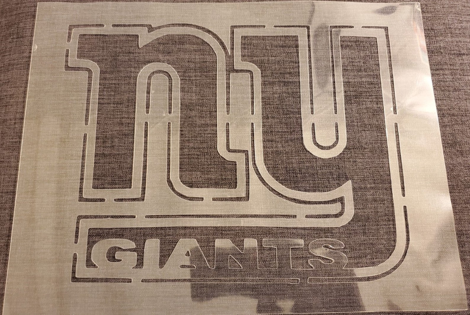 High Quality New York Giants Stencil - Etsy