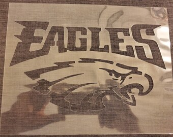 Philadelphia Eagles Stencil | Etsy