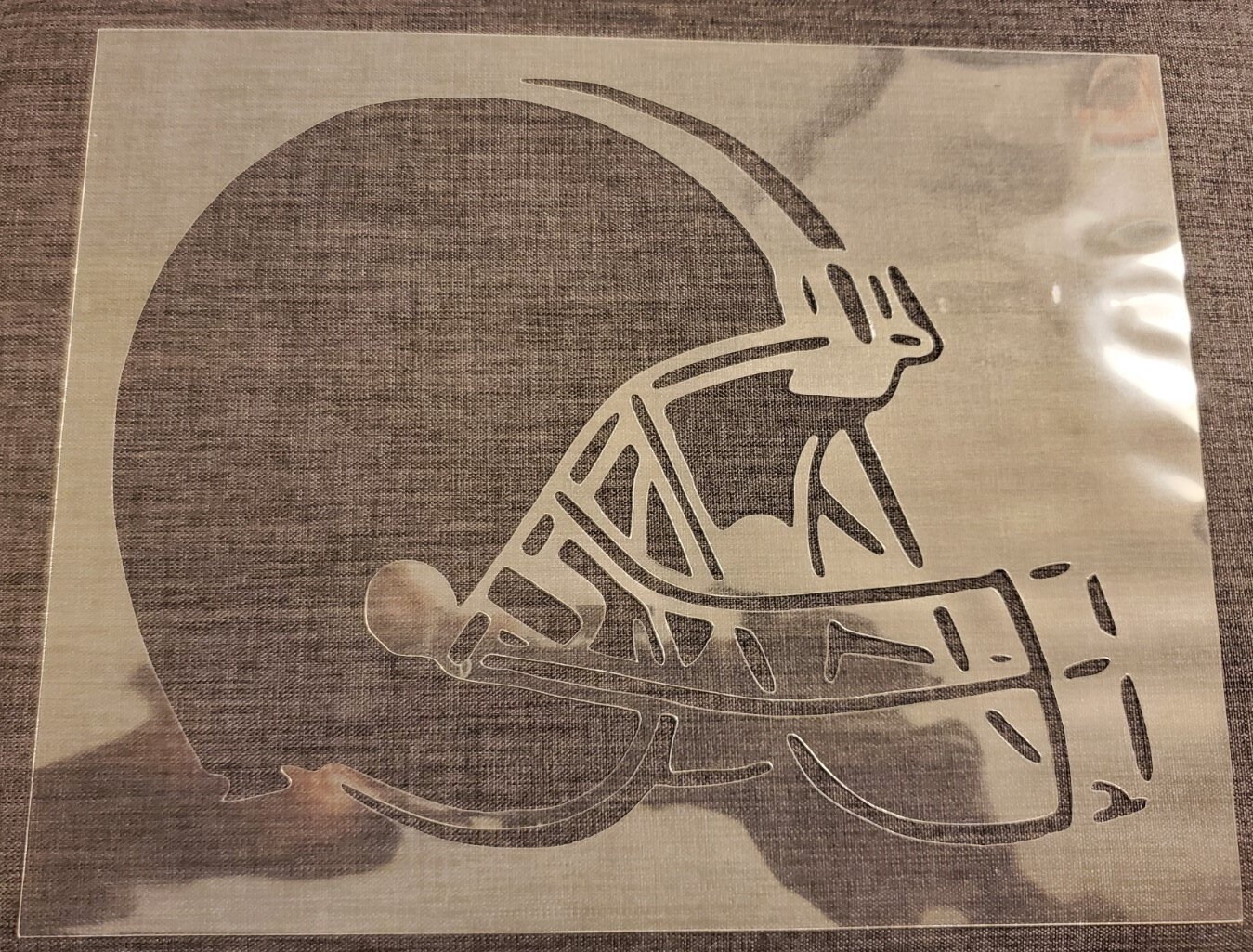 High Quality Football Helmet Stencil Etsy