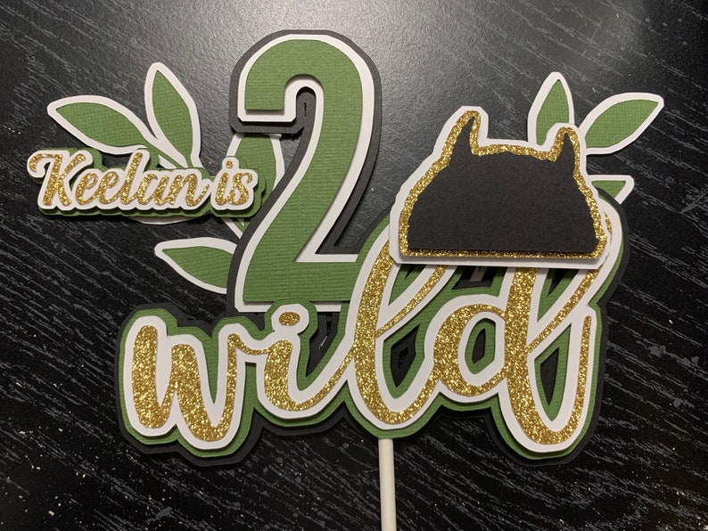 Two wild cake topper two wild center piece wild one Etsy Two wild cake topper two wild center piece wild one Etsy