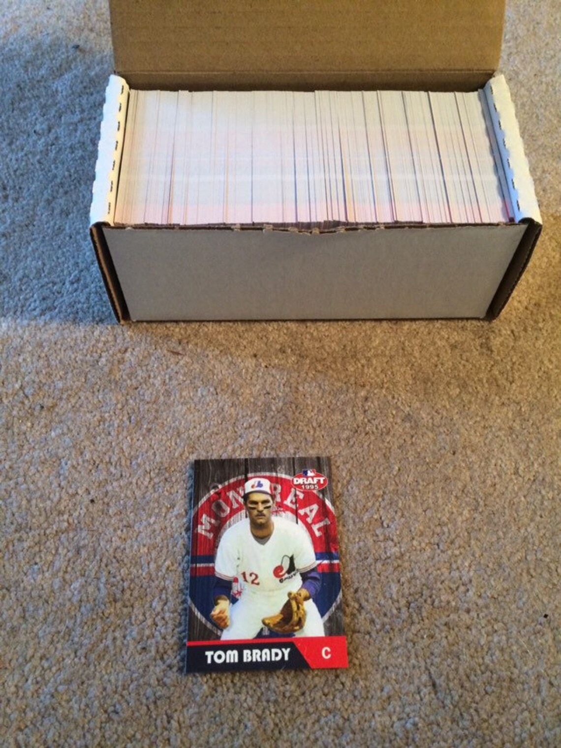 400 Tom Brady Custom Card Plus Lot Montreal Expos Etsy