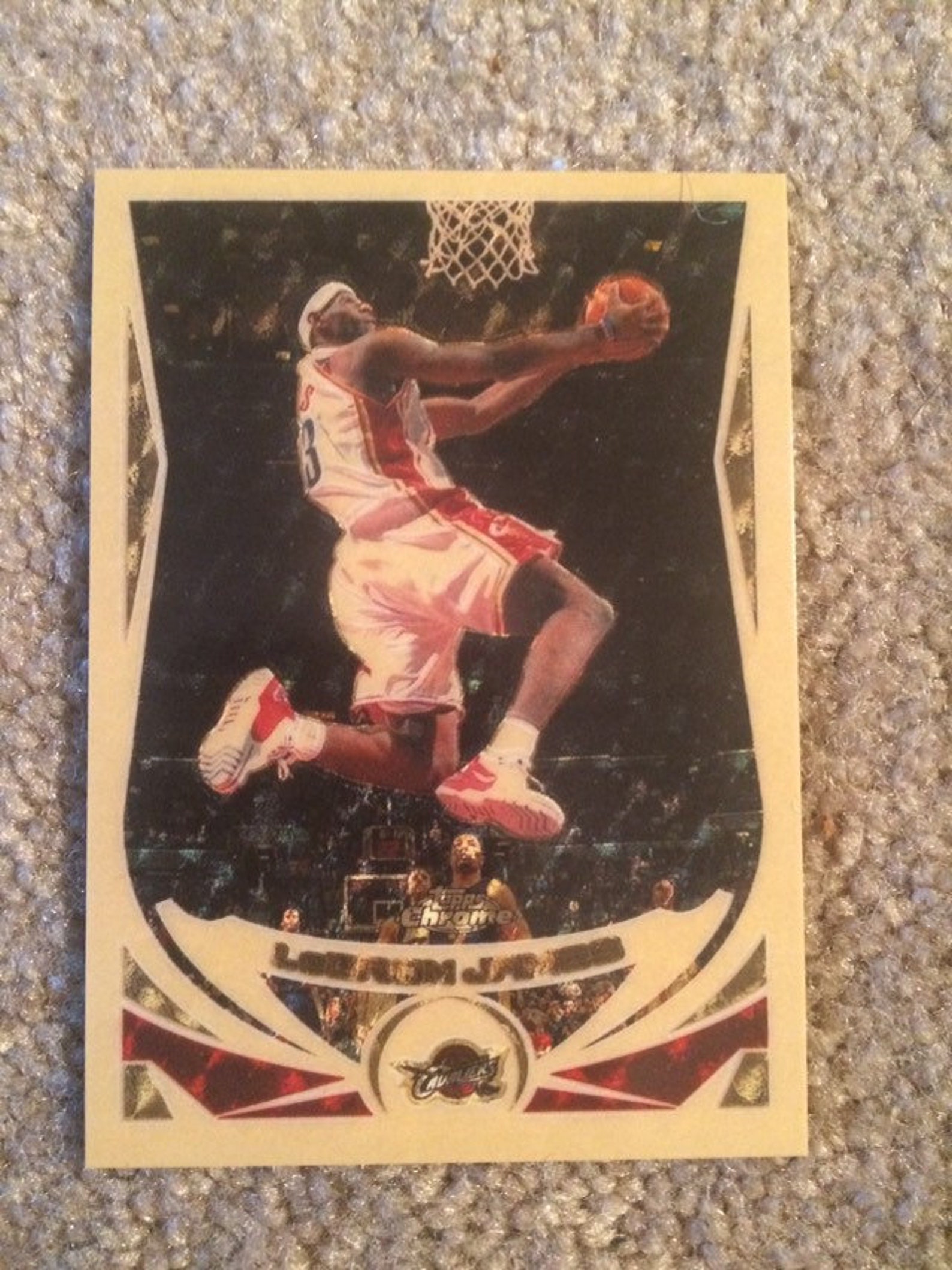 topps chrome lebron