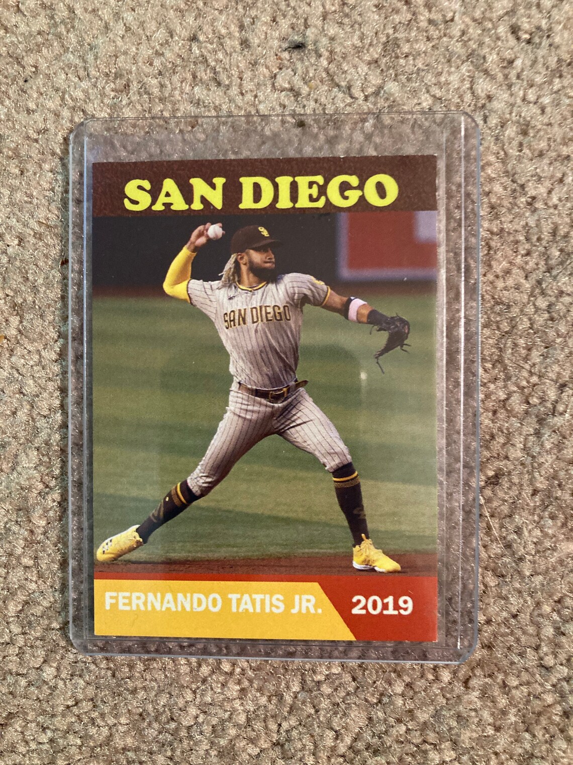 2019 Fernando Tatis Jr. Rookie Custom Card Limited to 50 | Etsy