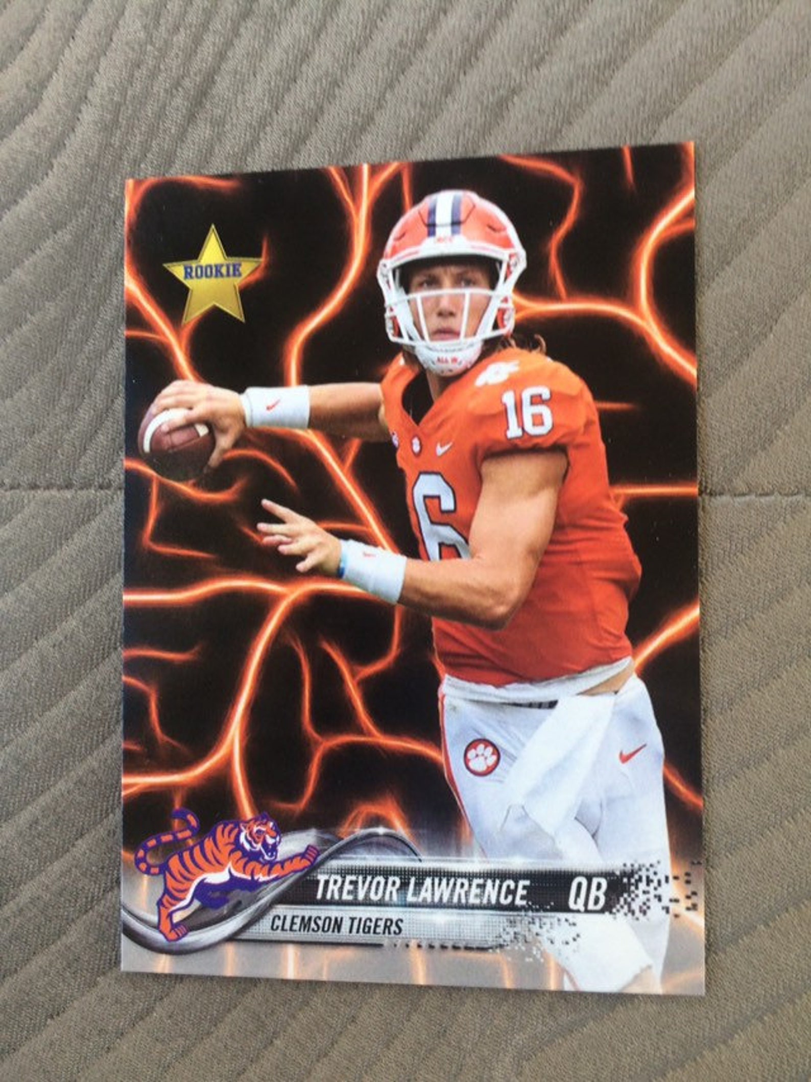 Trevor Lawrence Two Card Custom Rookie Lot Etsy