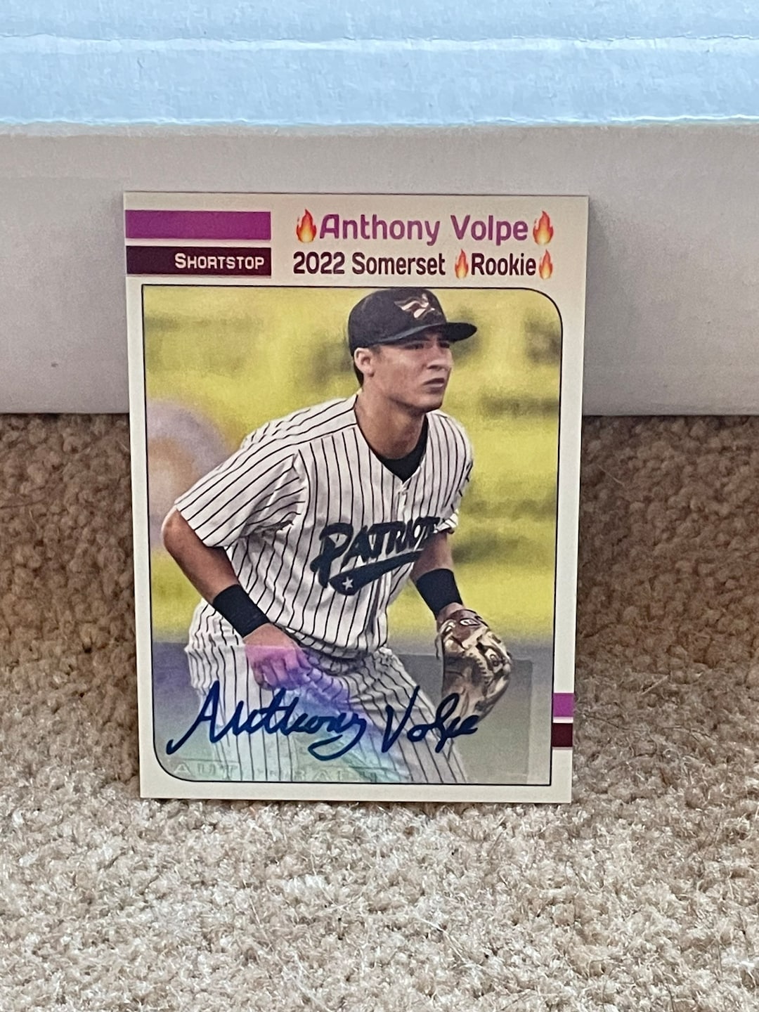 400 Cards Anthony Volpe Custom Facsimile O/c Autograph Rookie Etsy