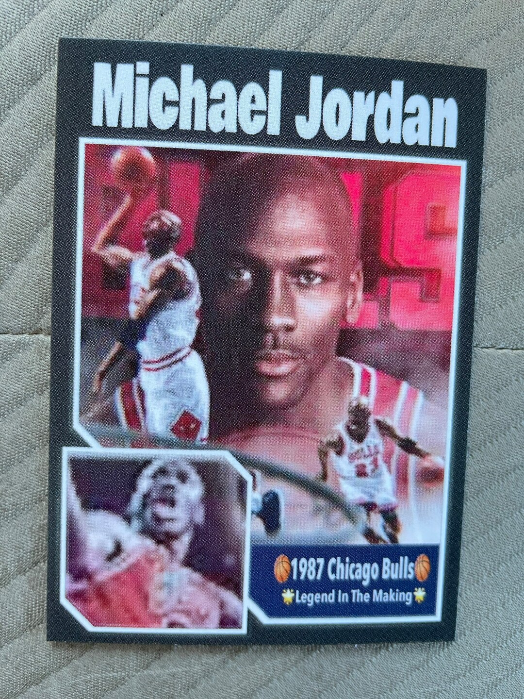 michael jordan superman card