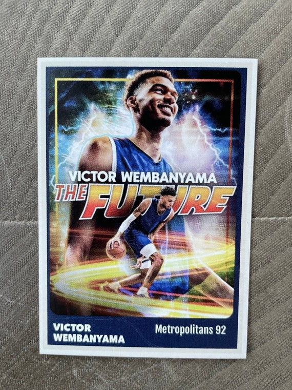 Only 50 Victor Wembanyama Custom Rookie Metropolitans 92 