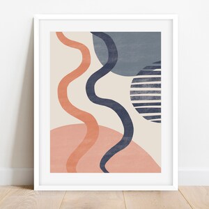 Boho Printable Wall Art, Abstract Printable Wall Art, Instant Download, Neutral Wall Art, Geometric Wall Art, Digital Art Print,Modern Print