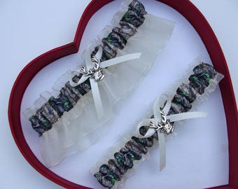 Camo Garters Etsy