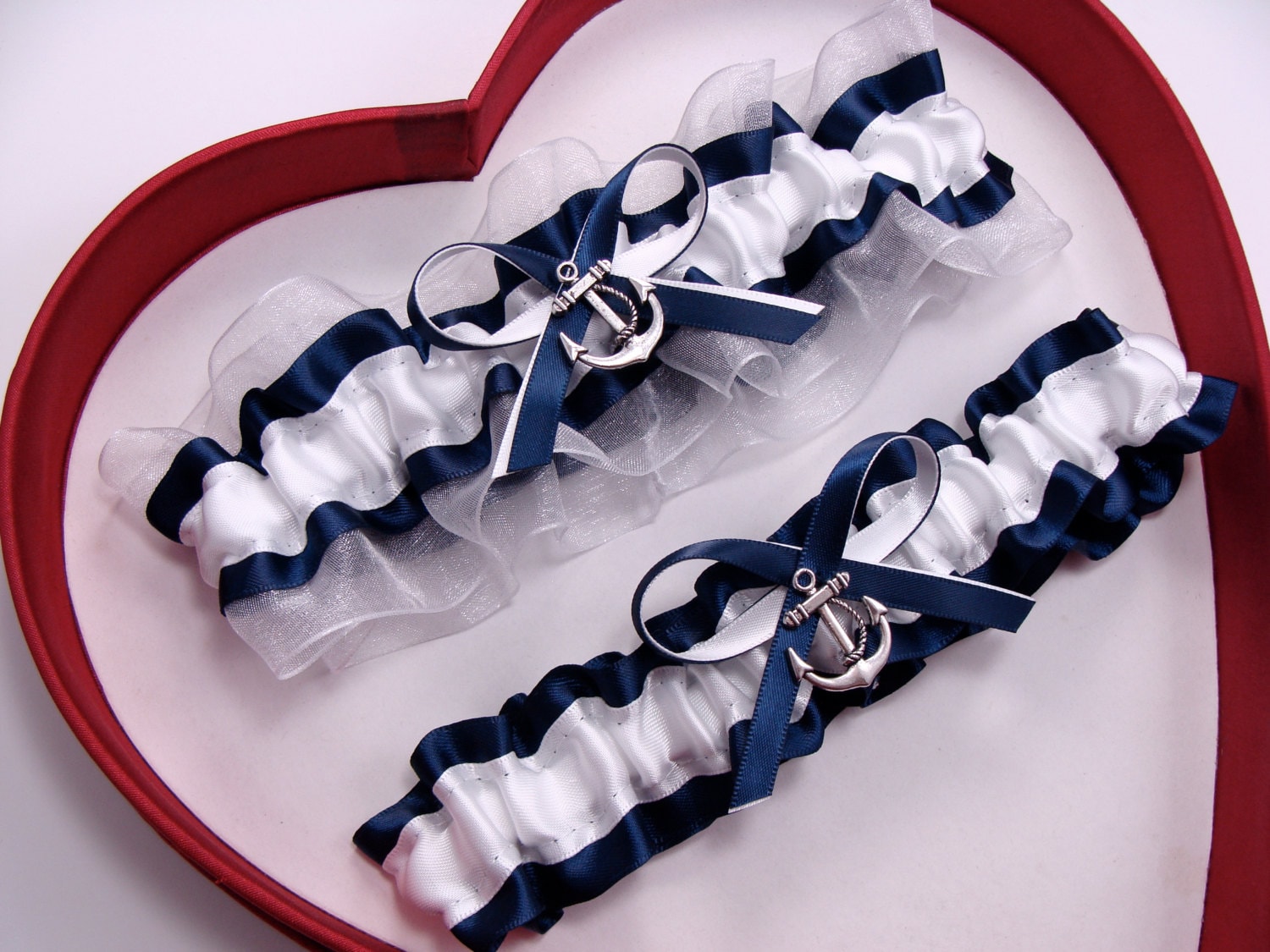 Marine Garter - Etsy