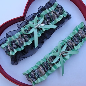 Mint Green Garter - Etsy