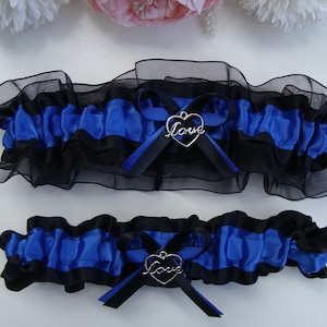 crown garter belt Soft Elastic Fabric and Metal Garter Suspenders Clip and Loop main image 0