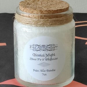 Potion Candle / Palm Wax / 7oz / Zora Aromatherapy Glacial Might