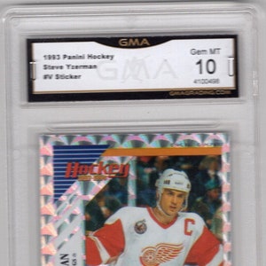 Sold at Auction: 2000-01 Be a Player STEVE YZERMAN Autographed