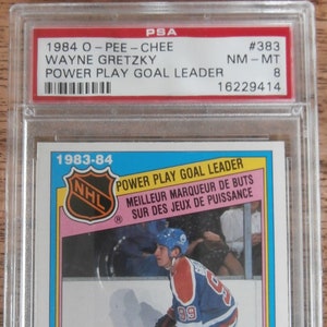 1985 O-Pee-Chee Wayne Gretzky (Scoring Leaders)