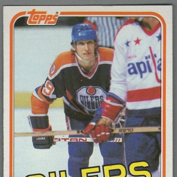 1981-82 Topps #16 Wayne Gretzky Edmonton Oilers 3rd Year Card