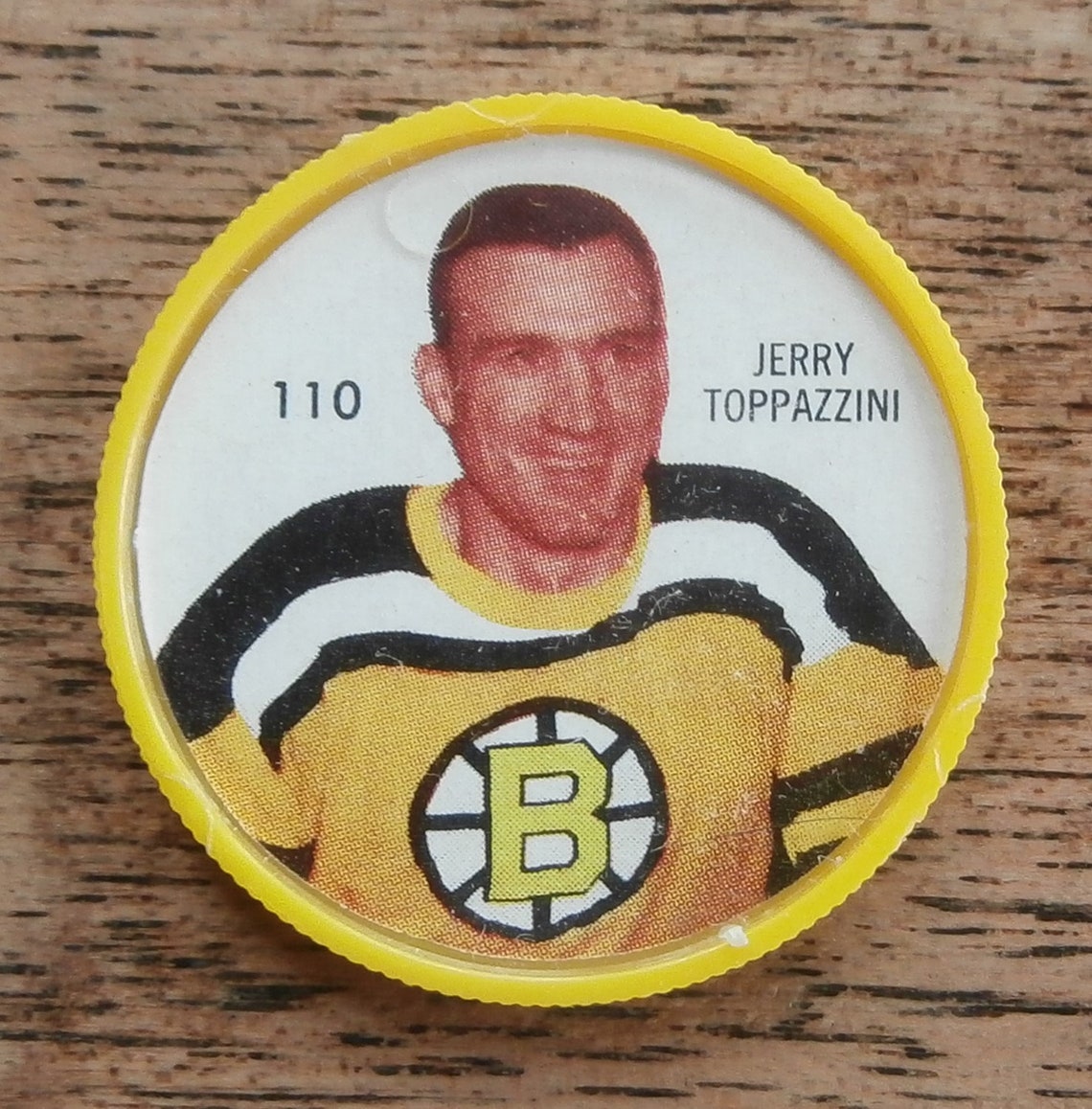 196061 Shirriff Plastic Hockey Coin Boston Bruins 110 Jerry Etsy