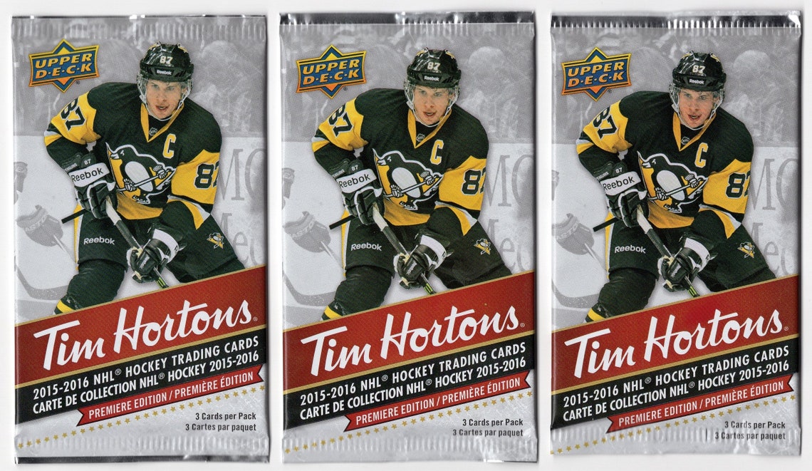 201516 Upper Deck Tim Horton's Sealed Unopened Hockey Etsy