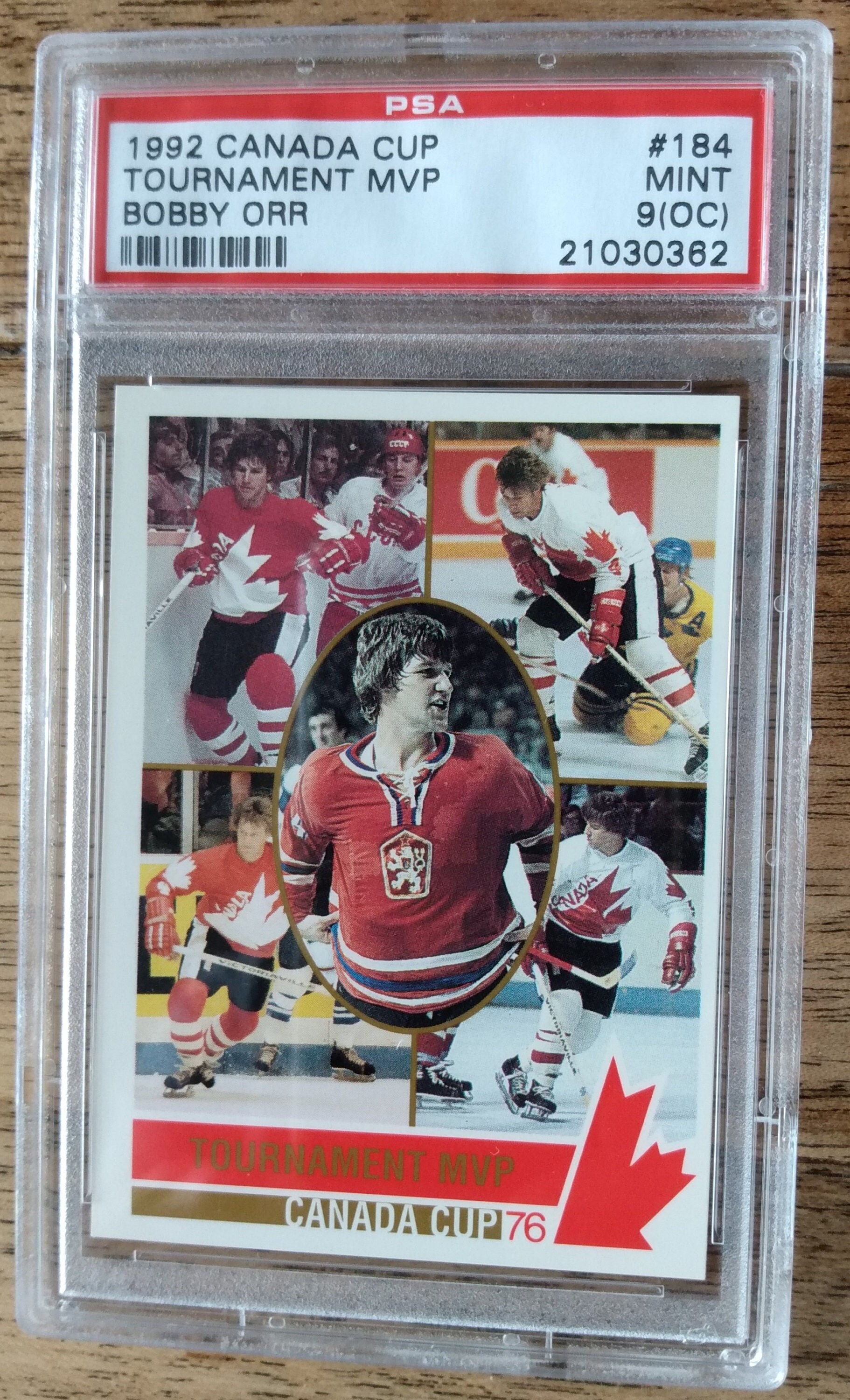 1992 Canada Cup Tournament Mvp 184 Bobby Orr Graded PSA MINT - Etsy