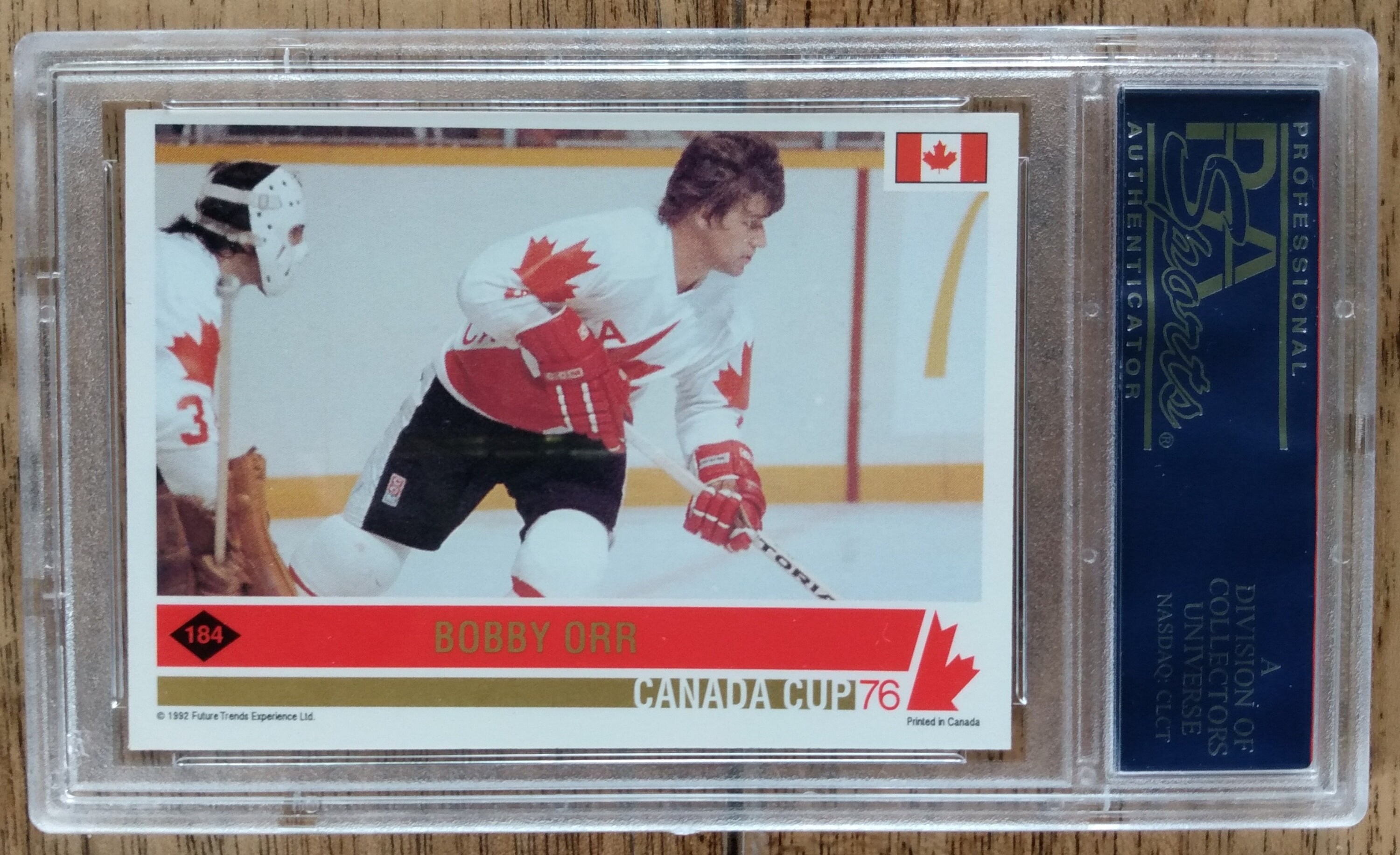 1992 Canada Cup Tournament Mvp 184 Bobby Orr Graded PSA MINT - Etsy