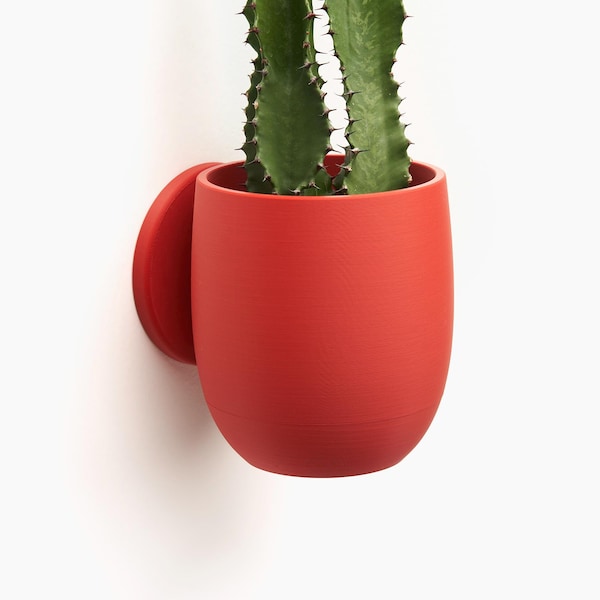 Wall Planter with Hidden Drip Tray - Simple Planter