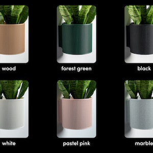 Wall Planter, 6 Color Options The Heywood image 8