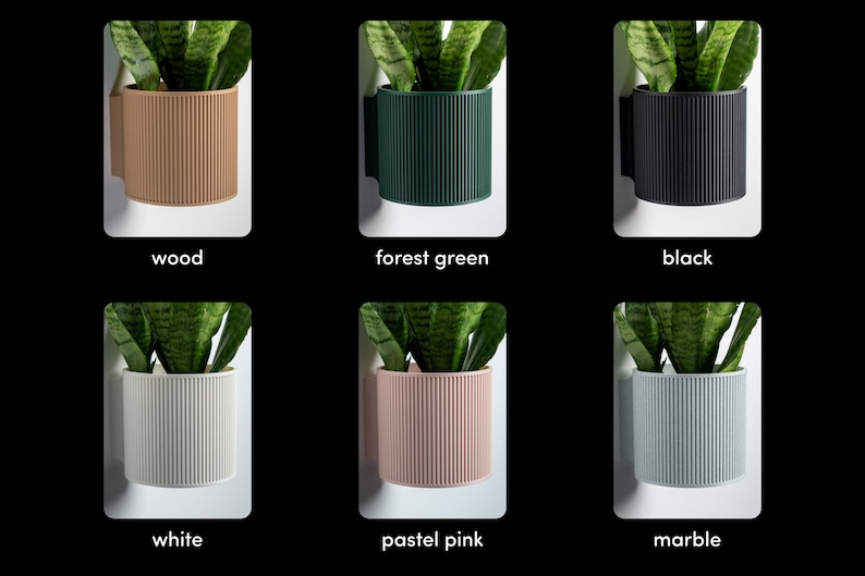 Wall Planter, 6 Color Options The Heywood image 8