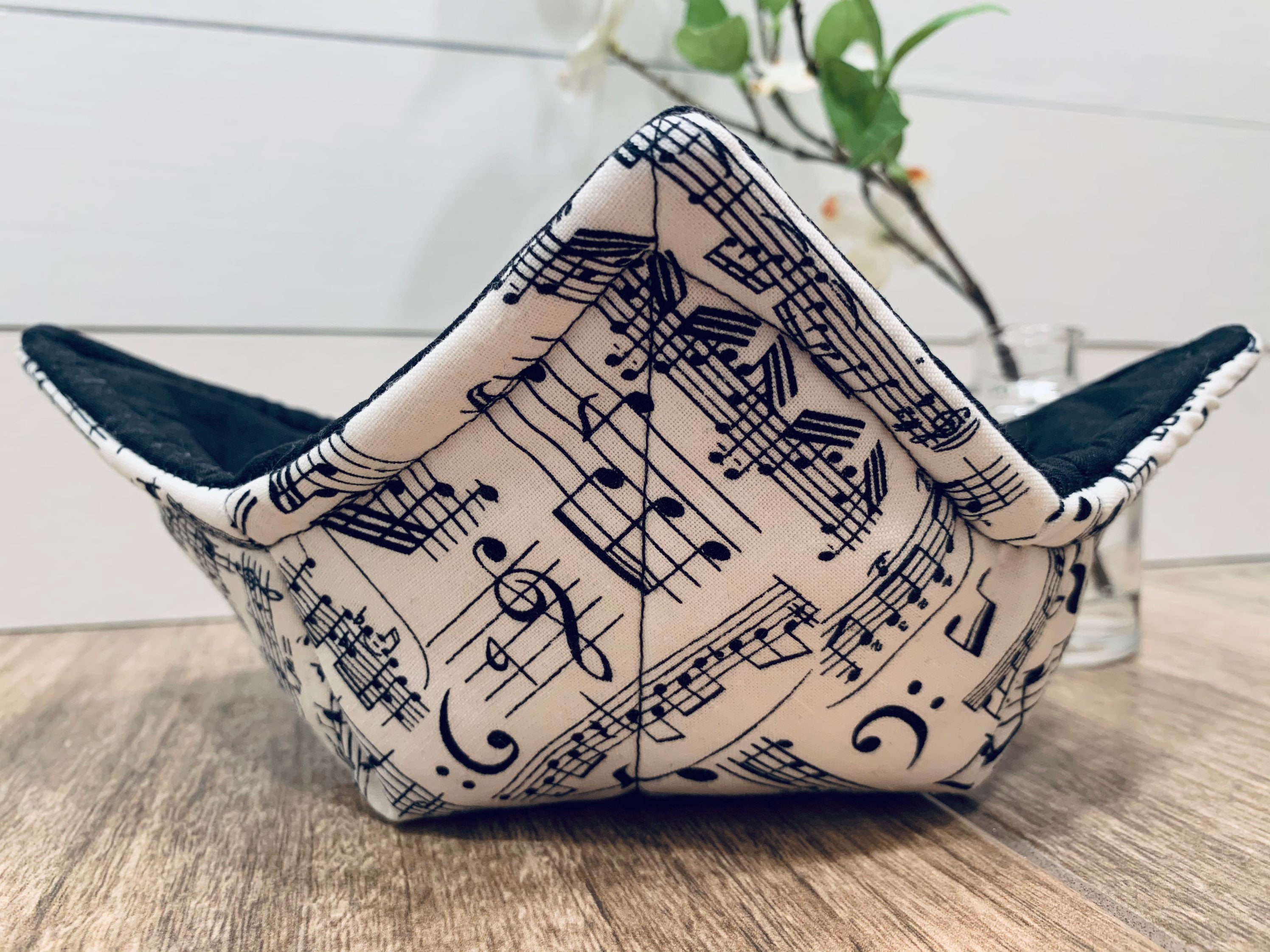 Music Bowl Cozy Musical Notes Music Teacher Gift Music Etsy