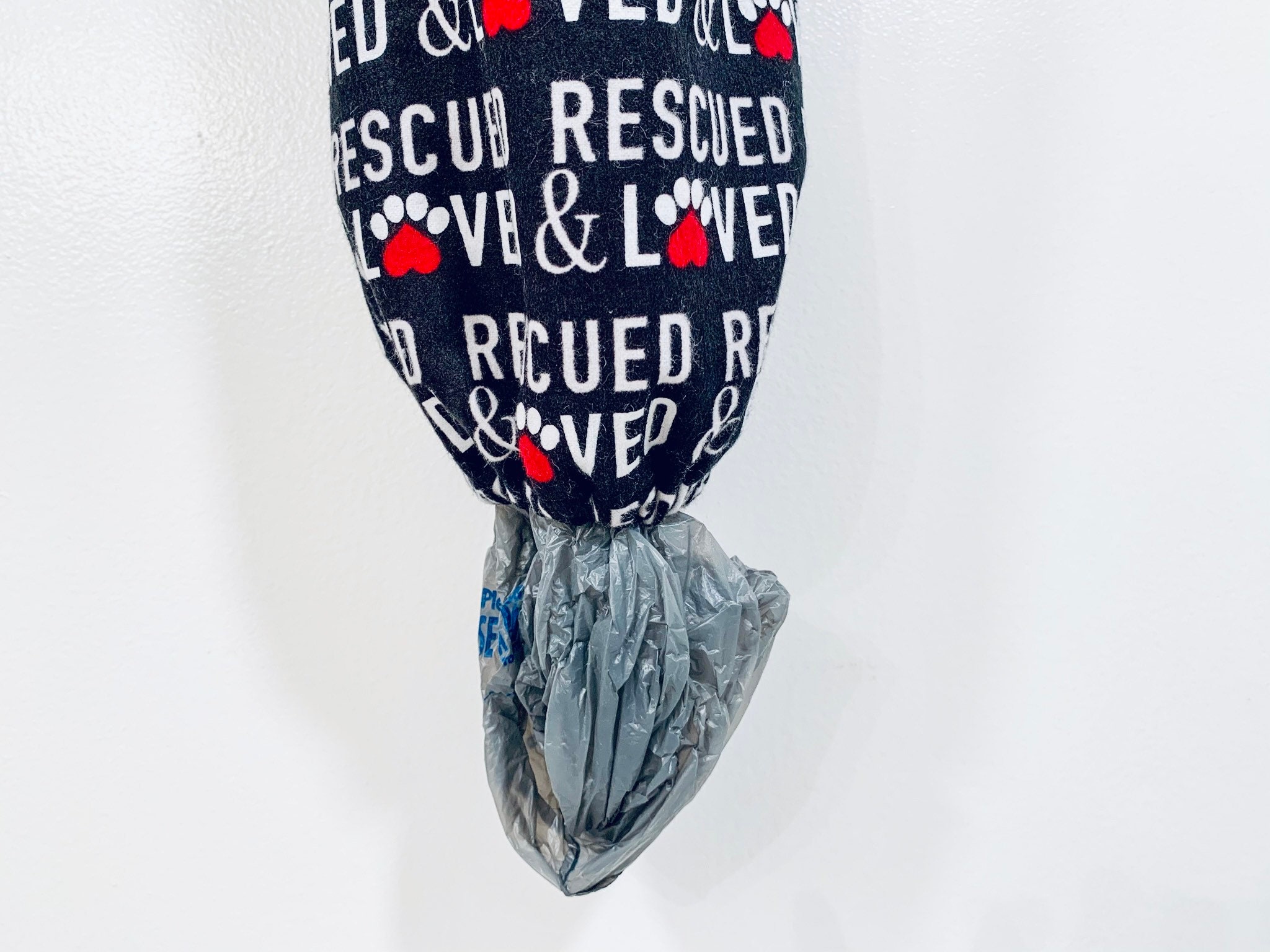 Dog Plastic Bag Holder Dog Poop Bag Kitchen Organization Etsy